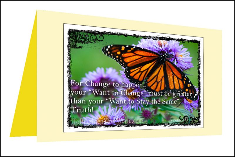 Card of Encouragement from - TBYW