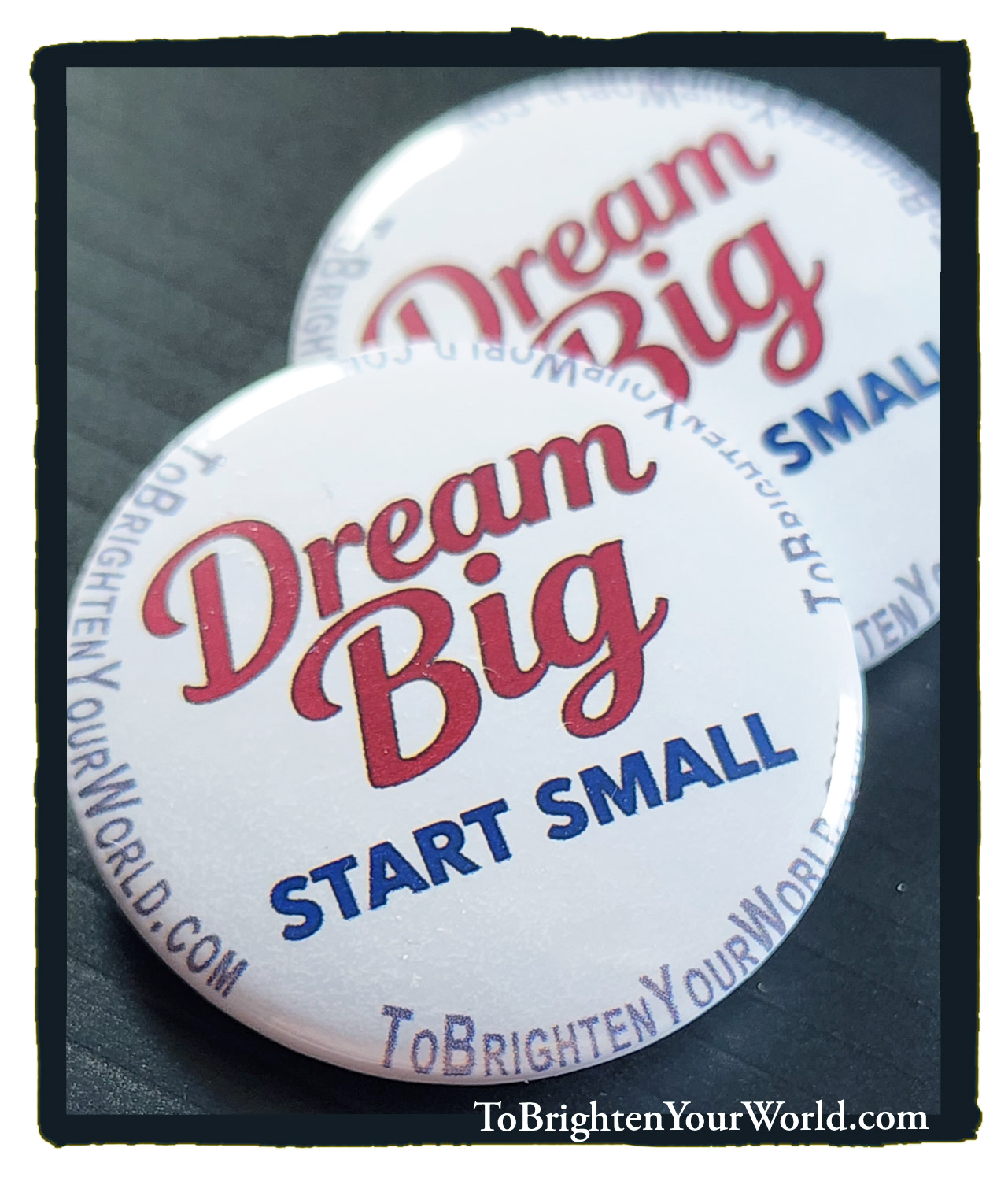 Buttons are on their way!